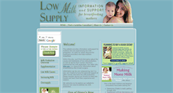 Desktop Screenshot of lowmilksupply.org